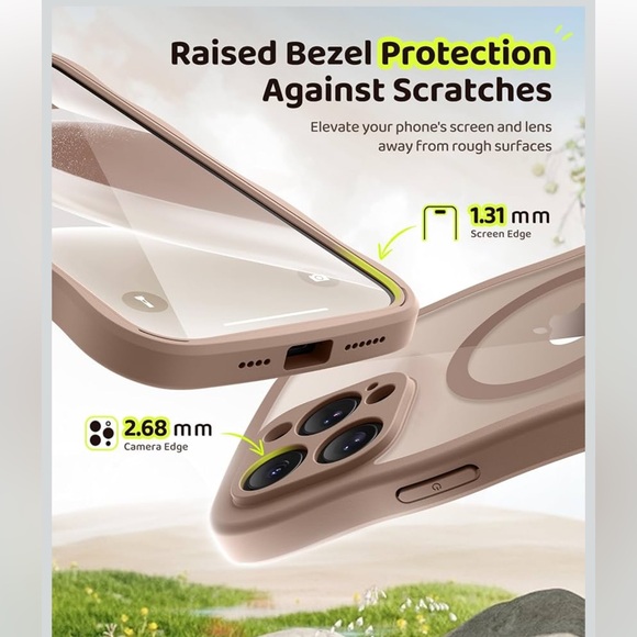 Berry iPhone 16 Pro Max MagSafe w Screen Protector - Picture 4 of 6